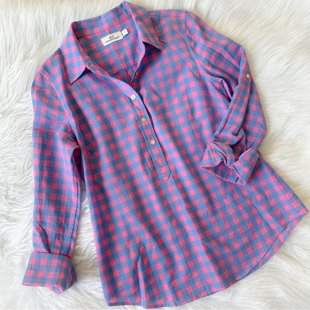 NWOT - Vineyard Vines Gigngham Shirt